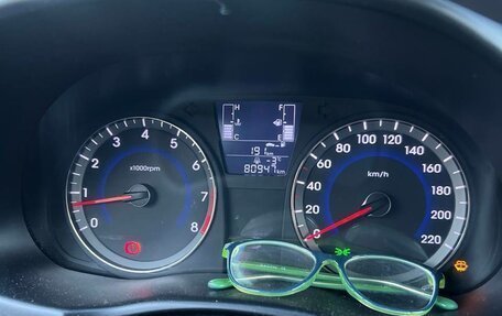 Hyundai Solaris II рестайлинг, 2016 год, 1 400 000 рублей, 20 фотография