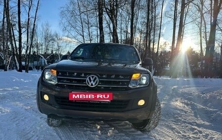 Volkswagen Amarok I рестайлинг, 2012 год, 2 100 000 рублей, 21 фотография