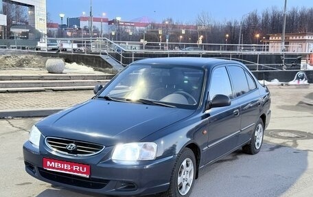 Hyundai Accent II, 2007 год, 460 000 рублей, 1 фотография