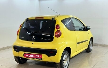 Peugeot 107 I рестайлинг, 2012 год, 450 000 рублей, 4 фотография
