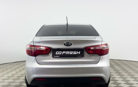 KIA Rio III рестайлинг, 2014 год, 823 100 рублей, 4 фотография