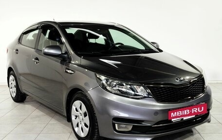 KIA Rio III рестайлинг, 2016 год, 1 060 000 рублей, 3 фотография