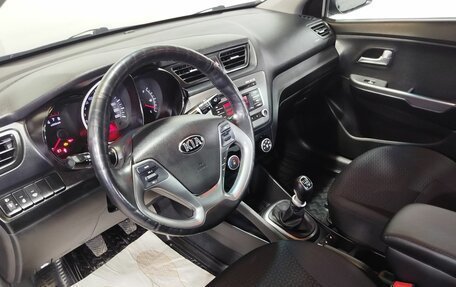 KIA Rio III рестайлинг, 2016 год, 1 060 000 рублей, 22 фотография