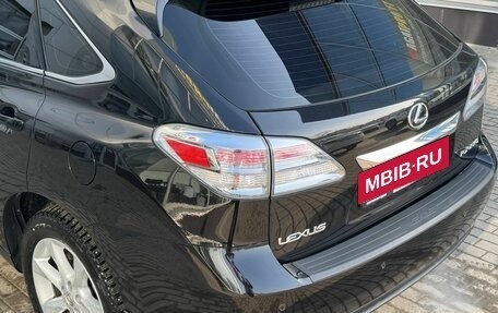 Lexus RX III, 2011 год, 1 980 000 рублей, 23 фотография