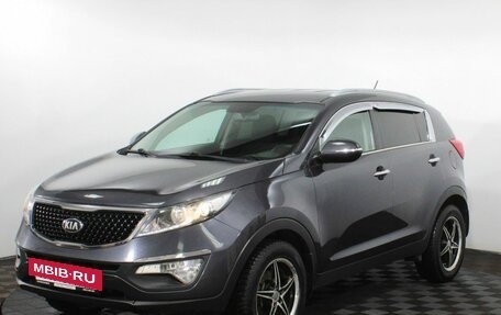 KIA Sportage III, 2014 год, 1 376 000 рублей, 2 фотография