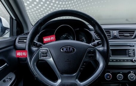 KIA Rio III рестайлинг, 2015 год, 824 000 рублей, 11 фотография