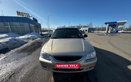 Hyundai Accent II, 2004 год, 249 000 рублей, 6 фотография