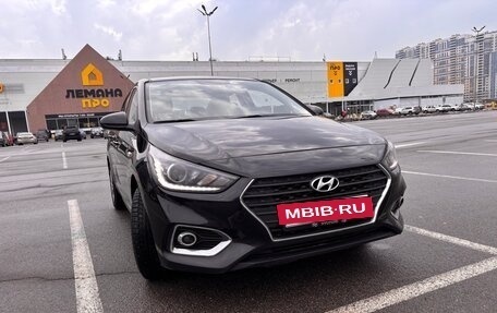 Hyundai Solaris II рестайлинг, 2017 год, 1 050 000 рублей, 9 фотография