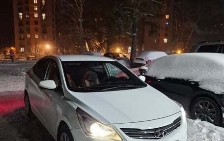 Hyundai Solaris II рестайлинг, 2014 год, 1 050 000 рублей, 2 фотография