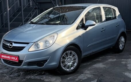 Opel Corsa D, 2007 год, 420 000 рублей, 1 фотография