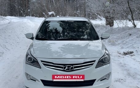 Hyundai Solaris II рестайлинг, 2014 год, 990 000 рублей, 23 фотография
