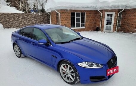 Jaguar XF I рестайлинг, 2014 год, 1 150 000 рублей, 22 фотография