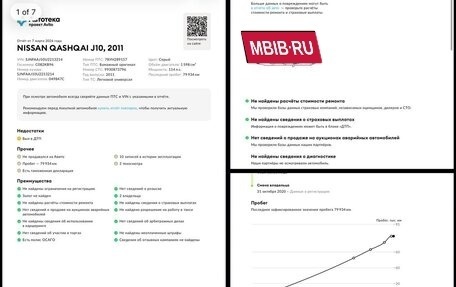 Nissan Qashqai, 2011 год, 980 000 рублей, 2 фотография