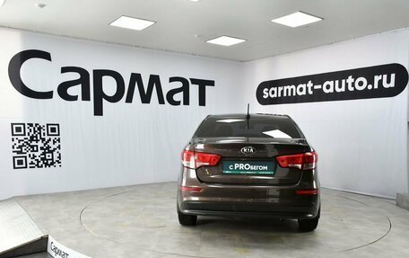 KIA Rio III рестайлинг, 2016 год, 1 087 000 рублей, 5 фотография