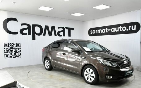 KIA Rio III рестайлинг, 2016 год, 1 087 000 рублей, 3 фотография