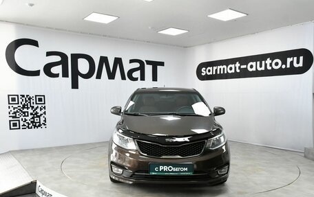 KIA Rio III рестайлинг, 2016 год, 1 087 000 рублей, 2 фотография