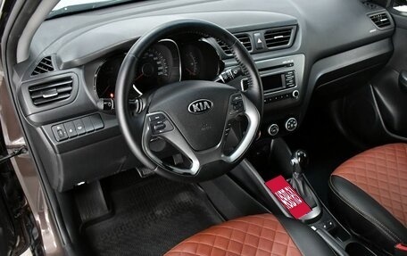 KIA Rio III рестайлинг, 2016 год, 1 087 000 рублей, 12 фотография