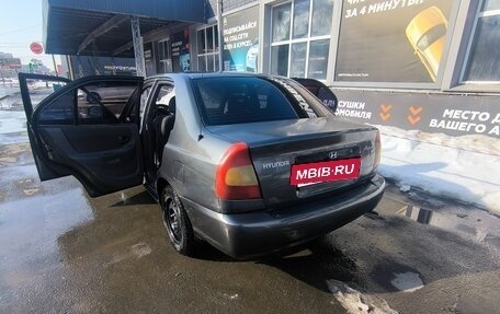 Hyundai Accent II, 2004 год, 270 000 рублей, 6 фотография