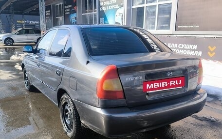 Hyundai Accent II, 2004 год, 270 000 рублей, 3 фотография