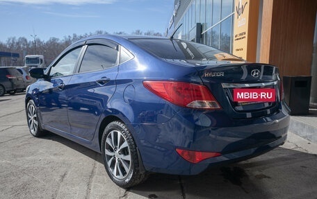 Hyundai Solaris II рестайлинг, 2015 год, 997 000 рублей, 6 фотография