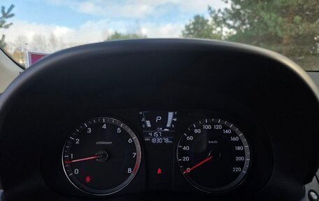 Hyundai Solaris II рестайлинг, 2011 год, 600 000 рублей, 10 фотография