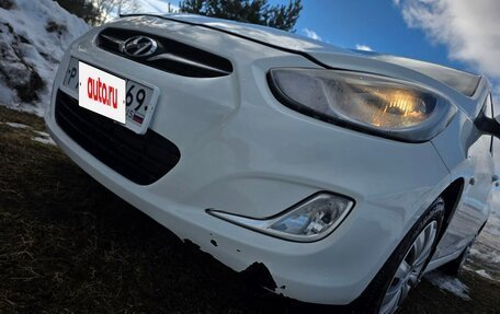 Hyundai Solaris II рестайлинг, 2011 год, 600 000 рублей, 19 фотография