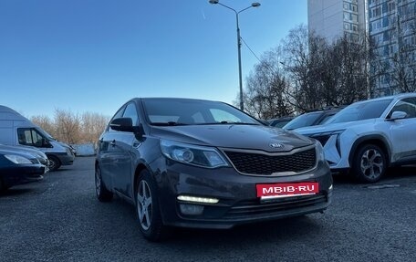 KIA Rio III рестайлинг, 2016 год, 1 000 000 рублей, 1 фотография