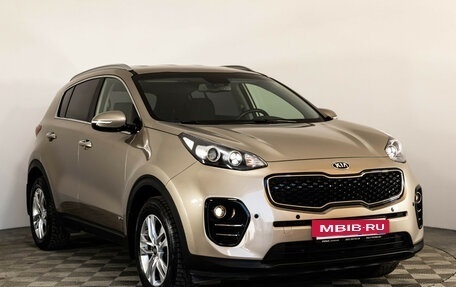 KIA Sportage IV рестайлинг, 2016 год, 1 849 000 рублей, 3 фотография