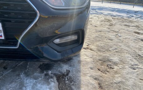 Hyundai Solaris II рестайлинг, 2017 год, 1 200 000 рублей, 23 фотография