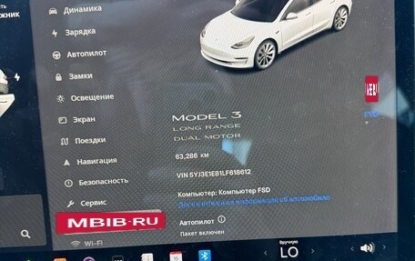 Tesla Model 3 I, 2019 год, 3 450 000 рублей, 10 фотография