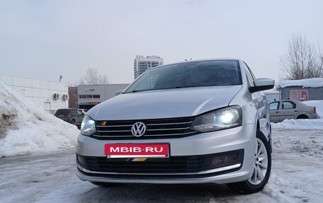 Volkswagen Polo VI (EU Market), 2016 год, 1 050 000 рублей, 3 фотография