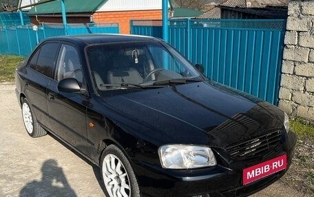 Hyundai Accent II, 2007 год, 500 000 рублей, 1 фотография