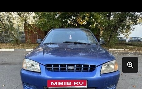 Hyundai Accent II, 2000 год, 80 000 рублей, 8 фотография