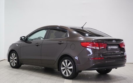 KIA Rio III рестайлинг, 2016 год, 1 075 000 рублей, 2 фотография