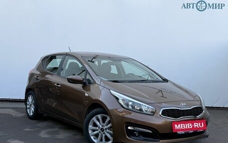 KIA cee'd III, 2016 год, 1 340 000 рублей, 3 фотография