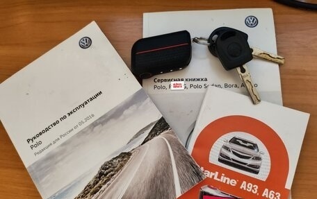 Volkswagen Polo VI (EU Market), 2016 год, 955 000 рублей, 15 фотография