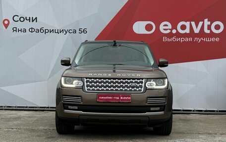 Land Rover Range Rover IV рестайлинг, 2014 год, 3 850 000 рублей, 2 фотография