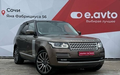 Land Rover Range Rover IV рестайлинг, 2014 год, 3 850 000 рублей, 3 фотография