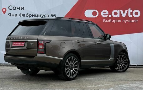 Land Rover Range Rover IV рестайлинг, 2014 год, 3 850 000 рублей, 4 фотография
