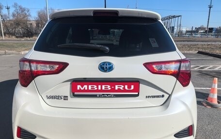 Toyota Yaris III рестайлинг, 2018 год, 1 599 000 рублей, 7 фотография