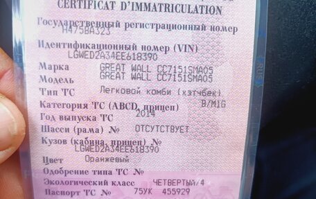 Great Wall Hover M4, 2014 год, 699 000 рублей, 2 фотография