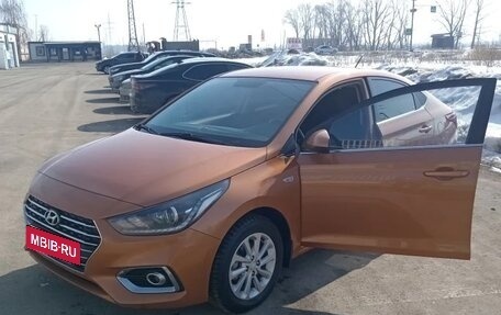 Hyundai Solaris II рестайлинг, 2018 год, 1 450 000 рублей, 14 фотография