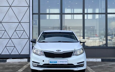 KIA Rio III рестайлинг, 2016 год, 499 000 рублей, 2 фотография