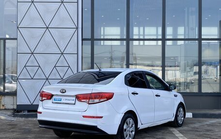 KIA Rio III рестайлинг, 2016 год, 499 000 рублей, 5 фотография