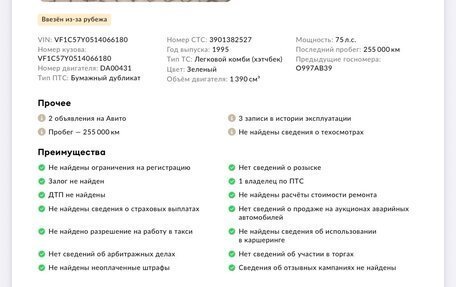 Renault Clio III, 1995 год, 175 000 рублей, 4 фотография