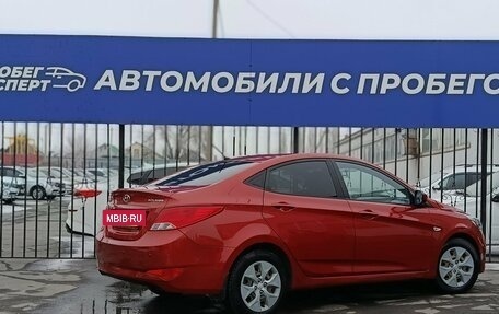 Hyundai Solaris II рестайлинг, 2014 год, 723 000 рублей, 8 фотография
