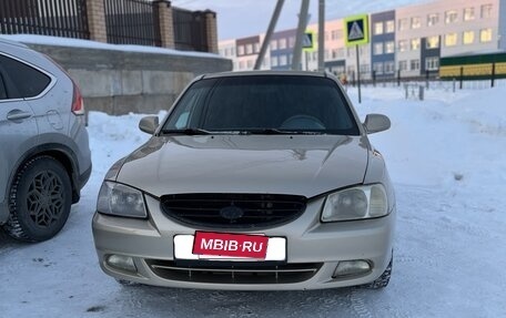 Hyundai Accent II, 2003 год, 212 000 рублей, 1 фотография