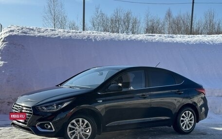 Hyundai Solaris II рестайлинг, 2017 год, 1 345 000 рублей, 4 фотография