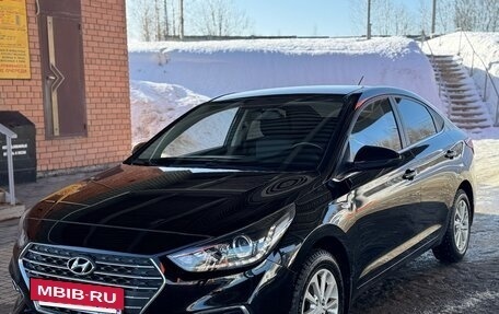 Hyundai Solaris II рестайлинг, 2017 год, 1 345 000 рублей, 14 фотография