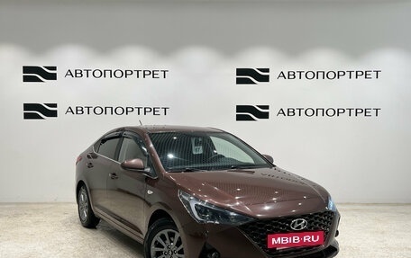 Hyundai Solaris II рестайлинг, 2021 год, 1 399 000 рублей, 9 фотография
